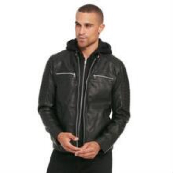 express leather jacket men